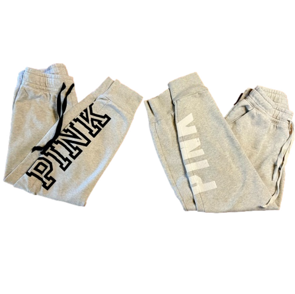 2 Victoria’s Secret Pink Jogger Pants